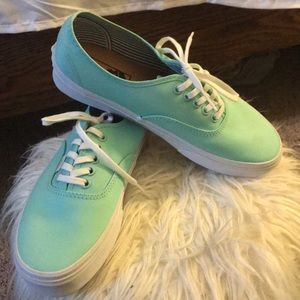 Teal Vans